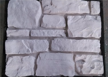 Reinweiß-künstlicher Wand-Stein für die Wand-Dekoration besonders angefertigt