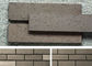 Fester raue Oberflächen-dünner außenziegelstein für äußere Wand 240x60mm