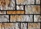 Bunter künstlicher Wand-Stein für Innen-/Außenwand-Dekoration Irregular-Größe