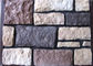 Bunter künstlicher Wand-Stein für Innen-/Außenwand-Dekoration Irregular-Größe