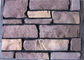 Künstlicher Zement-Faux Staplungssteinfurnier-blatt für Wand-Hochbau