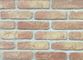 dünner Furnier-Blattziegelstein des handgemachten Lehm-5D20-8 für Wohnungsbau Faux-Backsteinmauer