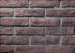 Schreiben Sie eine Reihe, die dünnen Furnier-Blattziegelstein mit Größe 205x55x12mm für Wand errichtet