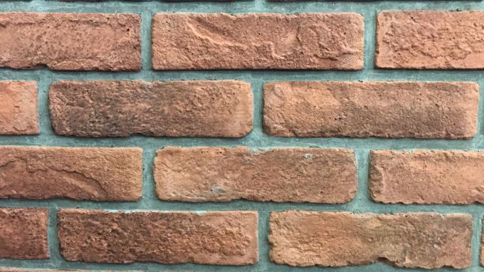 Ziegelstein deckt des NEUEN antiken dünnen Furnier-Blatt3d01 im Freien