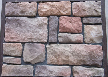 Dauerhafte Druckfestigkeits-künstlicher Wand-Stein für Wand-verzierende unregelmäßige Größe