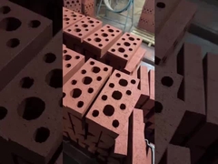 Einfache Installations-Höhle Clay Construction Brick Extruded Highly machen feuerfest