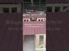 Split-Fliesen Außen dünne Ziegel Rot Effekt Verkleidung Einfache Konstruktion